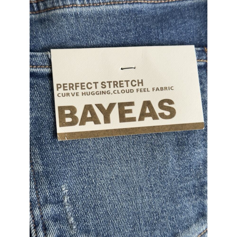 Bayeas NWT High Rise Vintage Straight Denim Jeans Nordstrom 27 x 30 - Picture 8 of 11